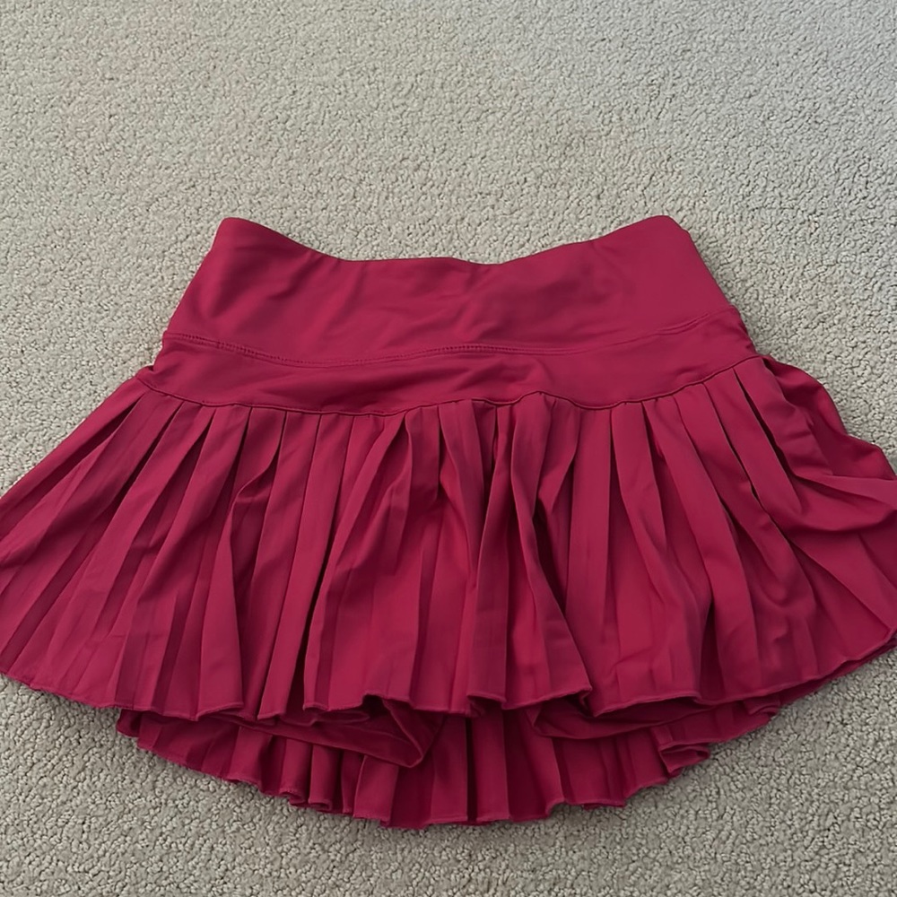 pink gold hinge skirt